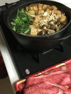 BRITAのお水でしゃぶしゃぶすき焼き-レシピのメイン写真