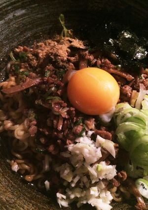 大豆のお肉で！ヘルシー台湾まぜそば-レシピのメイン写真