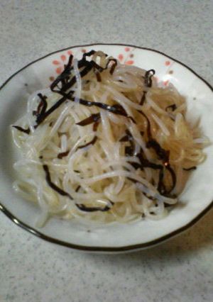 炒めしらたきの塩昆布あえ♪-レシピのメイン写真