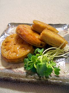 レンコンのはさみ照り焼き-レシピのメイン写真