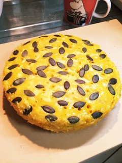 鍋で簡単!かぼちゃケーキ-レシピのメイン写真