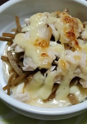 きんぴらと蒸し鶏の常備菜ココットカマン♪-レシピのメイン写真