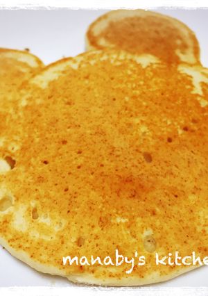 簡単!欲しい分だけふわふわホットケーキ2-レシピのメイン写真