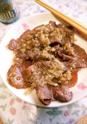 黒胡椒が効いたネギ塩ダレ♡焼肉屋さんの味-レシピのメイン写真