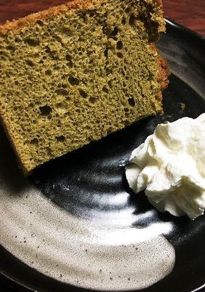 シフォンケーキ 抹茶-レシピのメイン写真
