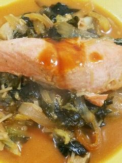 鮭のちゃんちゃん焼き(フライパンで)-レシピのメイン写真