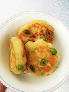 お豆腐とはんぺんのふわふわ焼き-レシピのメイン写真