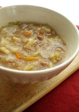 大豆のお肉簡単ミネストローネ-レシピのメイン写真