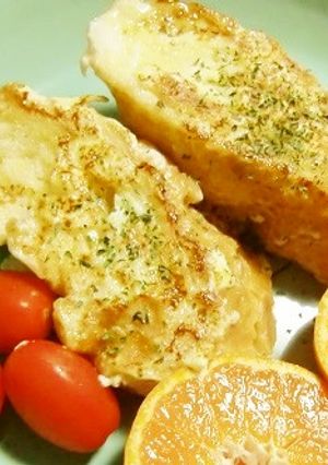 シャンタンで、香ばし塩フレンチトースト♪-レシピのメイン写真