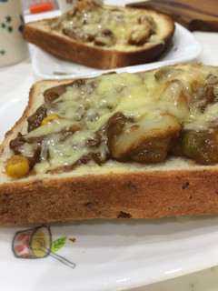カレーリメイク❤︎とろ〜りカレートースト-レシピのメイン写真
