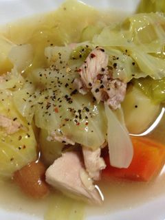シャンタンほっこり野菜スープ-レシピのメイン写真