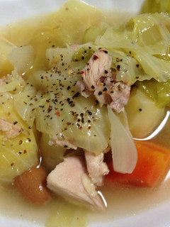 シャンタンほっこり野菜スープ-レシピのメイン写真