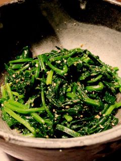 簡単*ほうれん草の胡麻和え-レシピのメイン写真