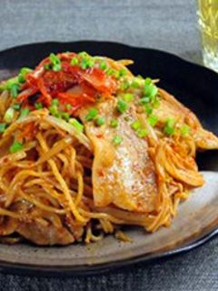 キムチソース焼きそば-レシピのメイン写真