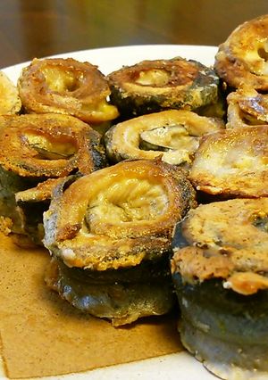 さんまロール、チーズカレー風味。-レシピのメイン写真