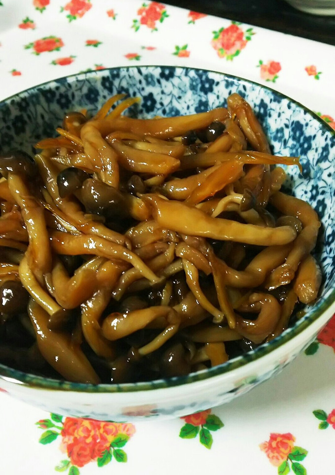ご飯やお酒のお供に！しめじのつくだ煮-レシピのメイン写真