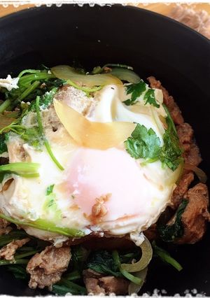 大豆のお肉de親子丼風-レシピのメイン写真