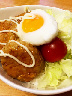 生姜とれんこんの鳥つくね丼♡-レシピのメイン写真