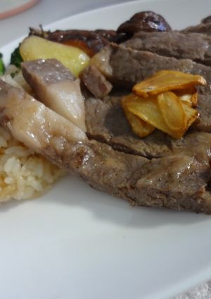 シャンタンでステーキ-レシピのメイン写真