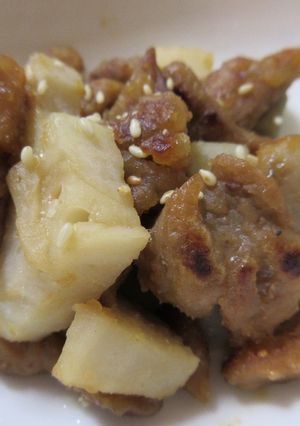 大豆のお肉とれんこんの炒めもの-レシピのメイン写真