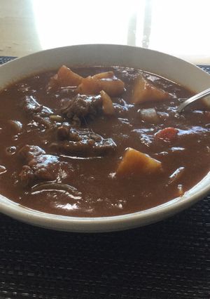 圧力鍋でお肉柔らかビーフシチュー-レシピのメイン写真