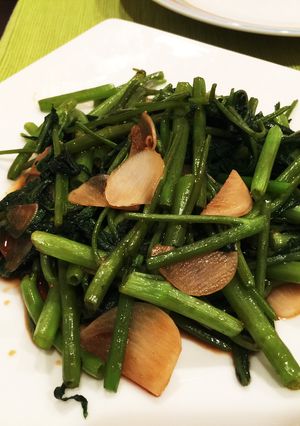 空芯菜のオイスターソース炒め-レシピのメイン写真
