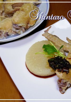 ☆大根と手羽先のガラスープ炊き☆-レシピのメイン写真