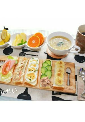 簡単！可愛い！スティックオープンサンド♡-レシピのメイン写真
