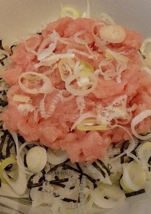 ネギトロ丼-レシピのメイン写真