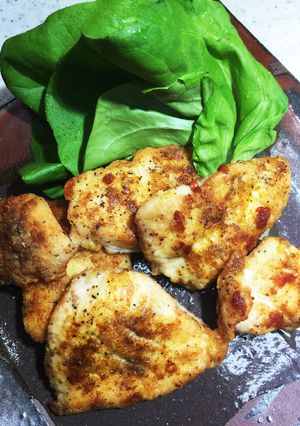 簡単！鶏胸肉のカレー風味焼き-レシピのメイン写真