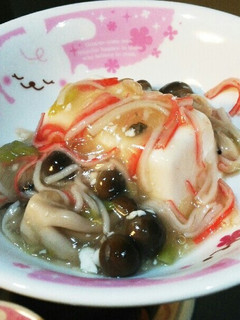 中華風あんかけ豆腐-レシピのメイン写真