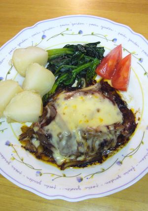 箸で切れちゃう☆やわらか～いハンバーグ♪-レシピのメイン写真