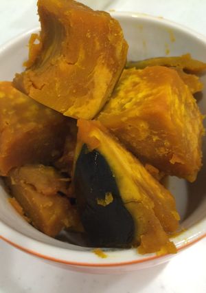 濃い味なのに、減塩！かぼちゃの煮物-レシピのメイン写真