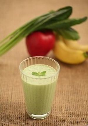 大麦スムージー-レシピのメイン写真