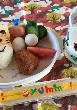 簡単♡お気に入りのしまじろうランチ♡-レシピのメイン写真