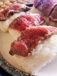 ステーキ寿司-レシピのメイン写真