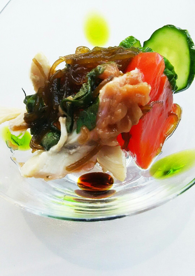 トマトともずく酢の和え物-レシピのメイン写真