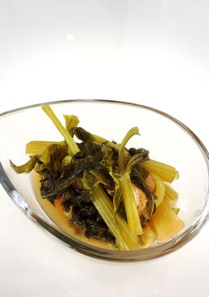 セロリの葉と薄揚げの煮物-レシピのメイン写真