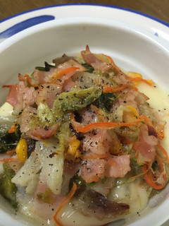 簡単!サラダ用カット野菜でココットカマン-レシピのメイン写真