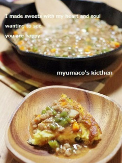 大豆のお肉でヘルシーあんかけ玉子-レシピのメイン写真