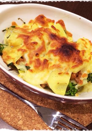 《納豆グラタン》-レシピのメイン写真