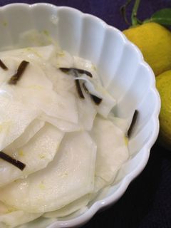 カブの即席漬柚子風味-レシピのメイン写真