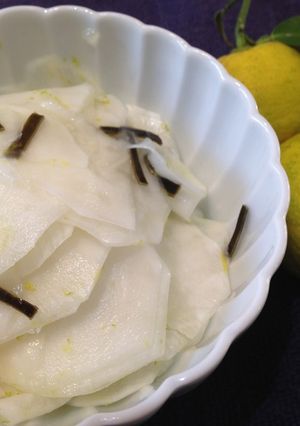 カブの即席漬柚子風味-レシピのメイン写真