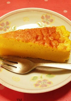 カボチャのスフレケーキ-レシピのメイン写真