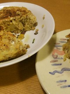 豚ひきとキャベツの卵とじ-レシピのメイン写真