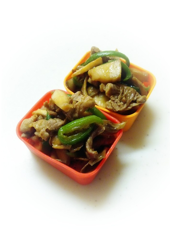 お弁当おかず♪牛コマとエリンギの炒め-レシピのメイン写真