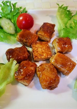 豆腐ソテーの肉巻き-レシピのメイン写真