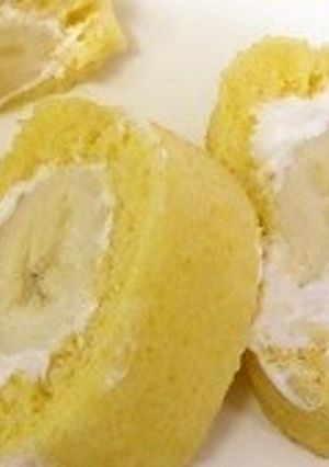 卵１個で！ヘルシーおいしいロールケーキ♪-レシピのメイン写真