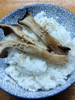 焼きエリンギのせご飯-レシピのメイン写真