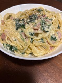 簡単!パスタ定番!カルボナーラ-レシピのメイン写真